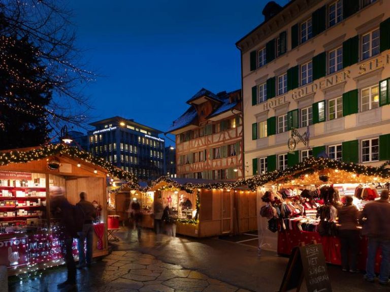 Mercatini Di Natale A Lucerna Svizzera